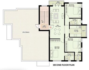 Project Image of 751.0 - 1195.0 Sq.ft 1.5 BHK Apartment for buy in Amaar Ultra Amar Avenue Phase 1