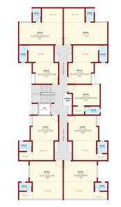 GB Sahitya Samrat Sahitya Samrat Cluster Plan for 1st Floor 1