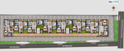 Project Image of 978.0 - 1008.0 Sq.ft 2 BHK Apartment for buy in Welldone Sea Crest