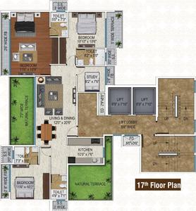 Project Image of 519.0 - 978.0 Sq.ft 2 BHK Apartment for buy in Star Siddhi Gloria