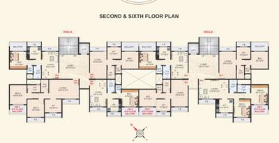 Project Image of 640.0 - 950.0 Sq.ft 1 BHK Apartment for buy in Devkrupa Dev Drishti