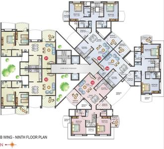 Project Image of 981.0 - 1270.0 Sq.ft 2 BHK Apartment for buy in Kunal Crimson