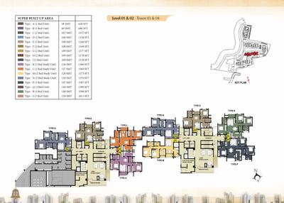 Project Image of 628.0 - 1611.0 Sq.ft 1 BHK Apartment for buy in Prestige Bagamane Temple Bells