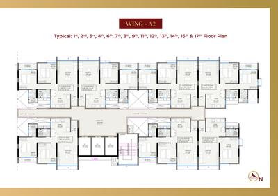 Project Image of 0.0 - 700.0 Sq.ft 2 BHK Apartment for buy in VCC Viara