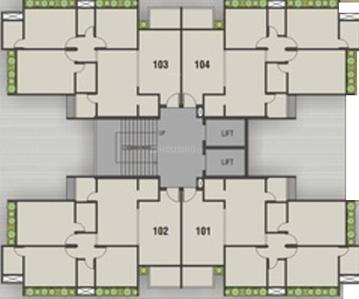 Project Image of 0.0 - 1780.0 Sq.ft 3 BHK Apartment for buy in Shalin Sky