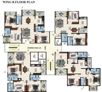 Project Image of 910.0 - 1302.0 Sq.ft 2 BHK Apartment for buy in Aryan Opulence