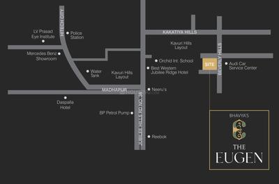 Project Image of 3126.0 - 4052.0 Sq.ft 3 BHK Apartment for buy in BHAVYAS THE EUGEN