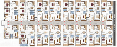 Project Image of 999.97 - 1610.0 Sq.ft 2 BHK Apartment for buy in Sai Teja Teja Heights Block A
