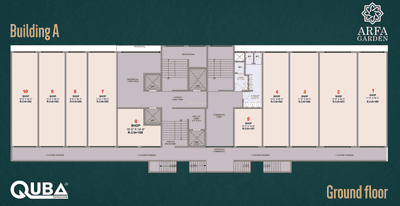 Project Image of 418.0 - 829.0 Sq.ft 1 BHK Apartment for buy in Quba Arfa Garden