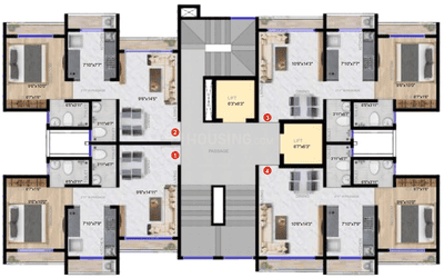 Project Image of 428.0 - 1352.0 Sq.ft 1 BHK Apartment for buy in Imperial Splendora