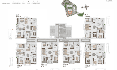 Project Image of 917.0 - 1977.0 Sq.ft 2 BHK Apartment for buy in My Home Krishe