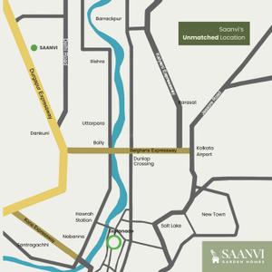 Project Image of 1156.0 - 1234.0 Sq.ft 2 BHK Apartment for buy in Bengal DCL Saanvi Garden Homes Phase I