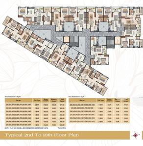 Project Image of 433.0 - 496.0 Sq.ft 1 BHK Apartment for buy in Dvipaa Snehasparsh Residency