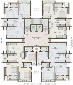 Nand Niketan Cluster Plan 1