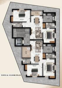 Project Image of 0.0 - 825.0 Sq.ft 2 BHK Apartment for buy in Naaghappa Krithvi