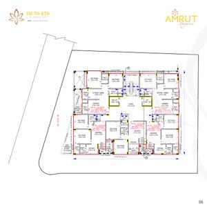 Project Image of 508.38 - 561.55 Sq.ft 2 BHK Apartment for buy in Madhuvan Amrut Elegance