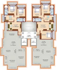 Project Image of 472.0 - 777.0 Sq.ft 2 BHK Apartment for buy in K Merchant Chetna Kunj CHS