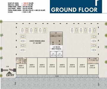 Project Image of 330.34 - 342.72 Sq.ft 1 BHK Apartment for buy in Shail Maithili Heights