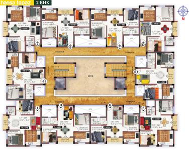 Project Image of 1022.0 - 1441.0 Sq.ft 2 BHK Apartment for buy in Hansa Gems Park