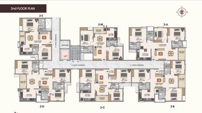 Project Image of 1124.0 - 1173.0 Sq.ft 2 BHK Apartment for buy in Thulir By DAC