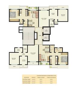 Project Image of 630.0 - 1350.0 Sq.ft 1 BHK Apartment for buy in Ekta Parksville Phase III