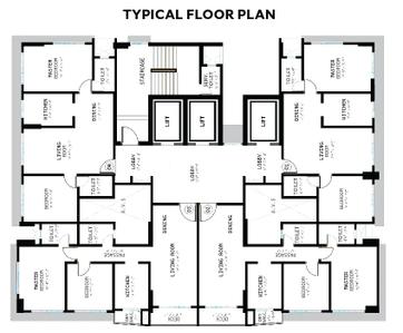 Project Image of 0.0 - 702.45 Sq.ft 2 BHK Apartment for buy in Hrub Avhad Oasis