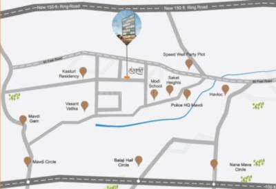 Project Image of 246.82 - 292.46 Sq.ft 1 BHK Apartment for buy in Sanskruti Square
