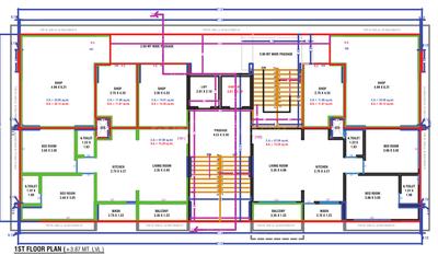 Project Image of 666.72 - 730.76 Sq.ft 2 BHK Apartment for buy in Eden Evoq And Empire