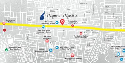 Project Image of 0.0 - 1525.0 Sq.ft 3 BHK Apartment for buy in India Mayuri Mejestic