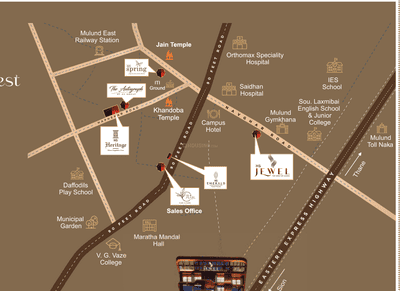 Project Image of 526.36 - 826.02 Sq.ft 1 BHK Apartment for buy in HS Jewel