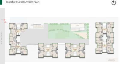 Project Image of 641.96 - 642.5 Sq.ft 2 BHK Apartment for buy in Siddhi Aarohi Nimbus