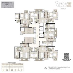 Project Image of 1048.0 - 1579.0 Sq.ft 3 BHK Apartment for buy in Hiranandani Empress Hill A B C And D Wings
