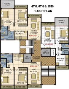 Project Image of 683.0 - 900.0 Sq.ft 1 BHK Apartment for buy in Phoenix Avenue