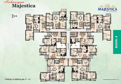 Project Image of 379.0 - 1488.0 Sq.ft 1 BHK Apartment for buy in Majestica