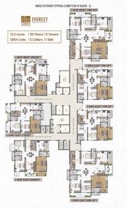 Project Image of 1335.0 - 3080.0 Sq.ft 2 BHK Apartment for buy in Aaditri Everest