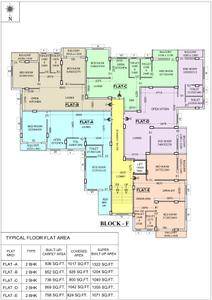 Project Image of 1040.0 - 1355.0 Sq.ft 2 BHK Apartment for buy in Veni Sunrise Complex Phase 1