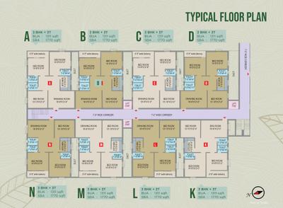 Project Image of 1226.0 - 1853.0 Sq.ft 2 BHK Apartment for buy in Intellex Ecotopia