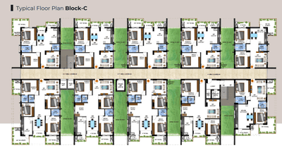 Project Image of 1214.0 - 2047.0 Sq.ft 2 BHK Apartment for buy in Mirage Anmol Avalon Towers