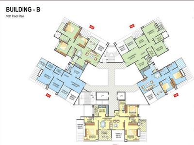 Project Image of 394.0 - 1212.0 Sq.ft 1 BHK Apartment for buy in Mont Vert Belbrook