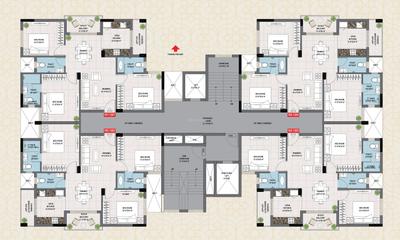Project Image of 670.0 - 910.0 Sq.ft 2 BHK Apartment for buy in SRC Signature