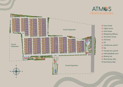 Project Image of 2324.0 - 2370.0 Sq.ft 3 BHK Villa for buy in Atmos Tropicalwoods