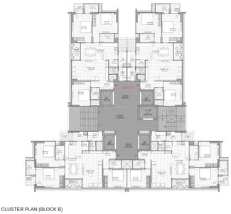Madhav Oeuvre Iconic B Typical Cluster Plan 1