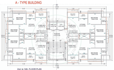Project Image of 612.79 - 613.87 Sq.ft 2 BHK Apartment for buy in Samarpan Paradise