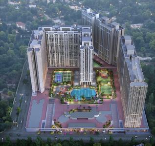 Project Image of 598.0 - 1055.0 Sq.ft 2 BHK Apartment for buy in Dosti West County