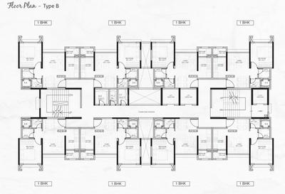 Project Image of 337.0 - 578.0 Sq.ft 1 BHK Apartment for buy in Poddar Wondercity Phase II