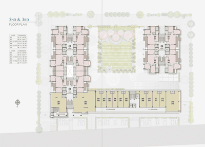 Project Image of 2394.0 - 2412.0 Sq.ft 3 BHK Apartment for buy in The Balcony By Kaavyaratna