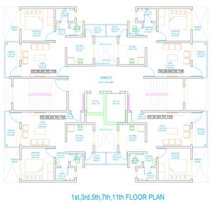 Project Image of 625.0 - 656.0 Sq.ft 2 BHK Apartment for buy in Sai Siddhi Casalino Towers Phase II