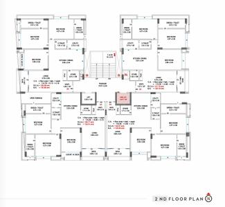 Project Image of 1211.48 - 1252.49 Sq.ft 3 BHK Apartment for buy in Piramyd Serenity