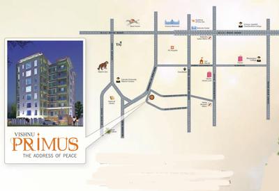 Project Image of 1464.0 - 1907.0 Sq.ft 3 BHK Apartment for buy in Vishnu Primus