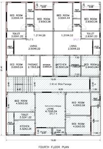Project Image of 907.4 - 984.79 Sq.ft 3 BHK Apartment for buy in Gowtham Sai Gowtham Residency
